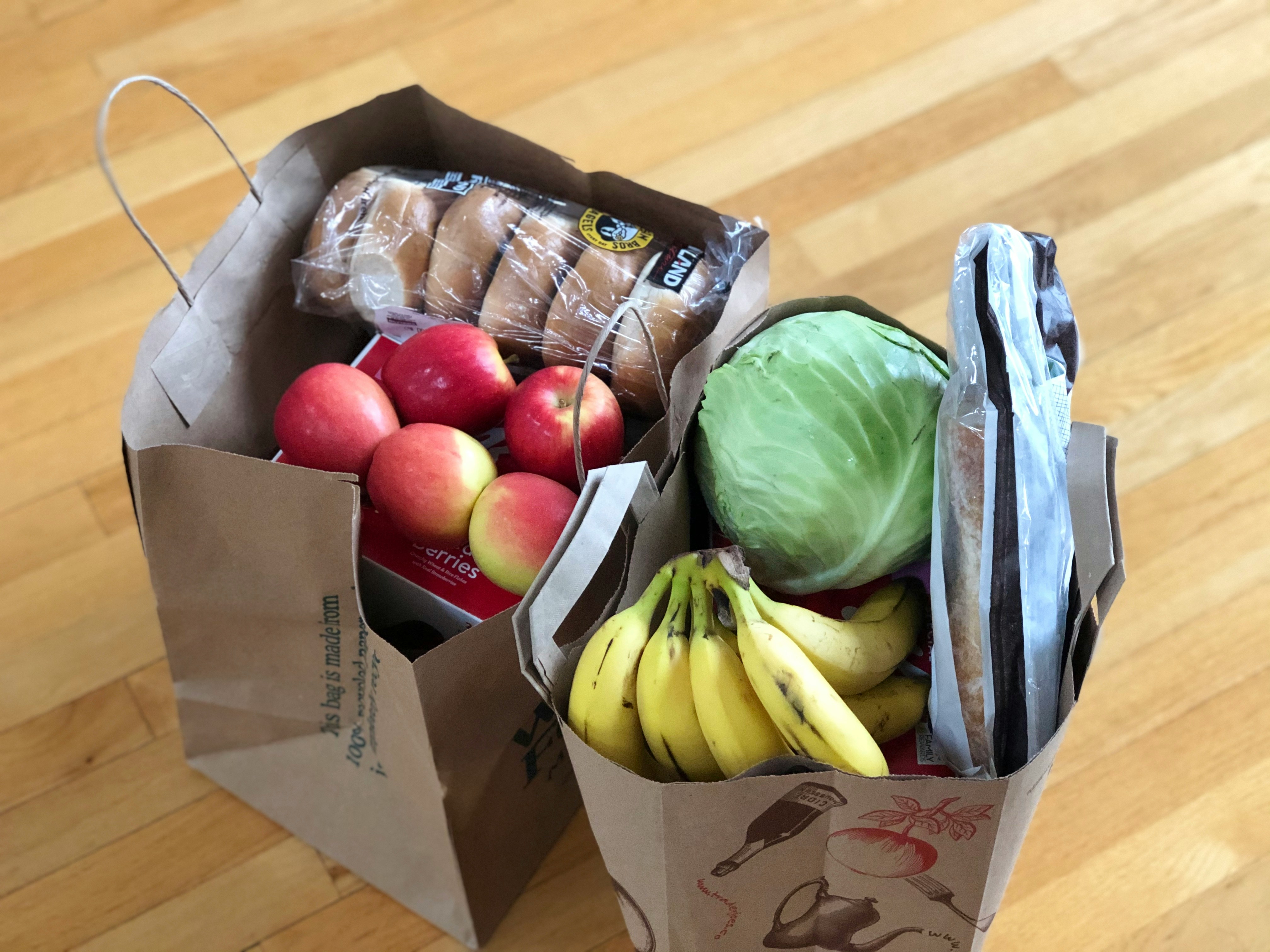 Bolsas del mercado que demuestran consumidor inteligente